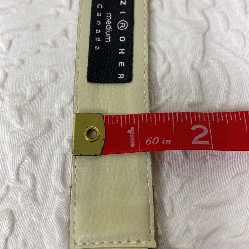 Suzi‎ Roher leather stretch belt